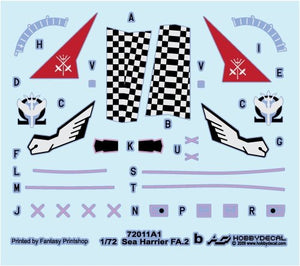 HobbyDecal AL72011V1 Sea Harrier FA.2 1/72 – image 4