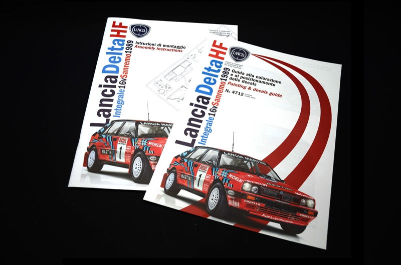 Italeri 4712 Lancia Delta HF Integrale Sanremo 1989 1/12 – imagen 10