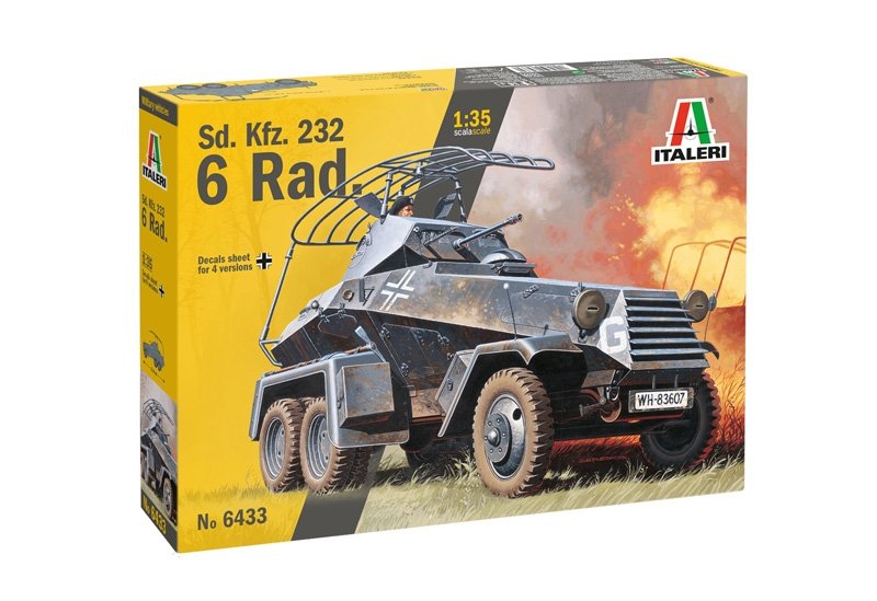 Italeri 6433 Sd.Kfz.232 6-Rad 1/35 – Bild 2