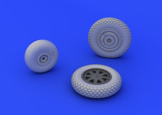 Eduard 648202 P-39 wheels early 1/48 EDUARD – Bild 2