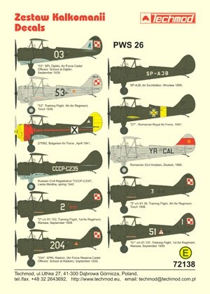 Techmod 72138 - PWS-26 1/72 – image 4