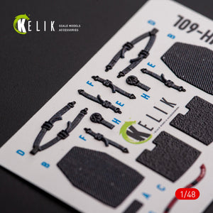 KELIK K48112 MH-60L Black Hawk - interior 3D decals for ICM kit 1/48 – Bild 4