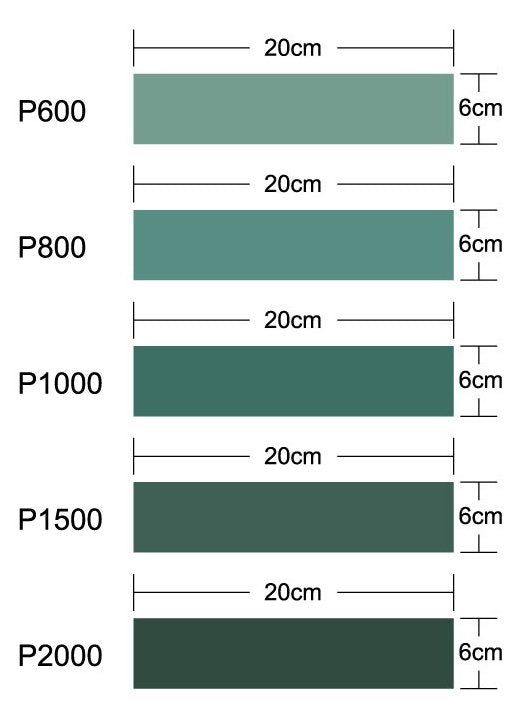 Ensemble de papier de verre Trumpeter 09950  – image 2