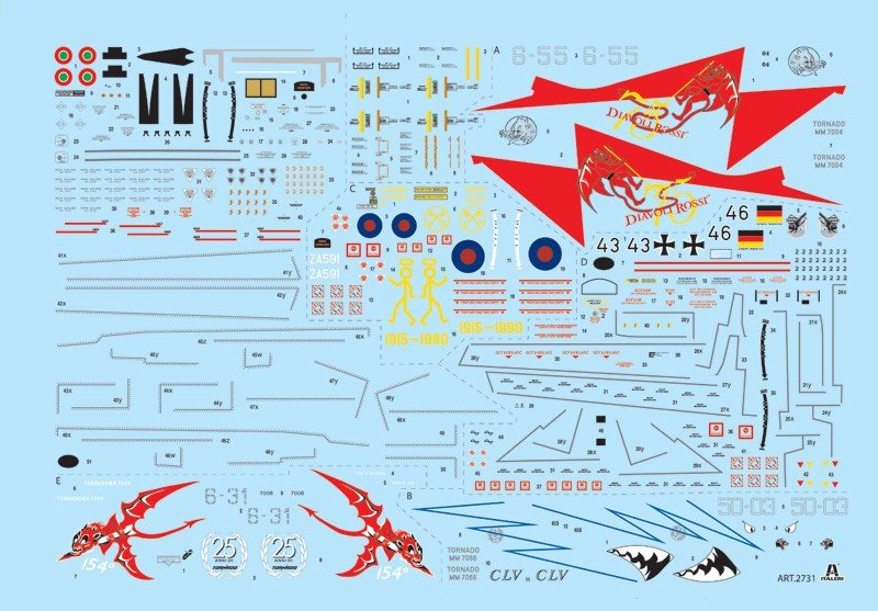Italeri 1336 Tornado IDS/ECR Special Colors 1/72 – imagen 4