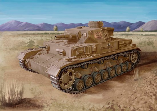 Dragon 7560 Pz.Kpfw.IV Ausf.F1(F) 1/72 – zdjęcie 2