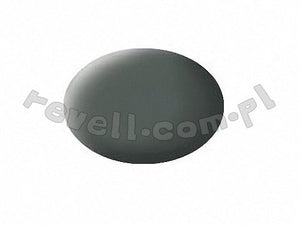 Revell 36166 Oliwkowo-Szary - Olive Grey mat RAL 7010 Aqua Color 18 ml