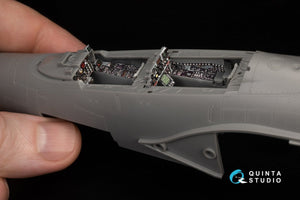 Quinta Studio QDS-48370 F-4E late without DMAS 3D-Printed &amp;amp; coloured Interior on decal paper (Meng) (Small version) 1/48 – Bild 13