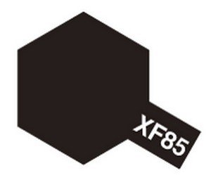 Peinture acrylique Tamiya XF-85 Noir Caoutchouc (81785) 10 ml – image 2
