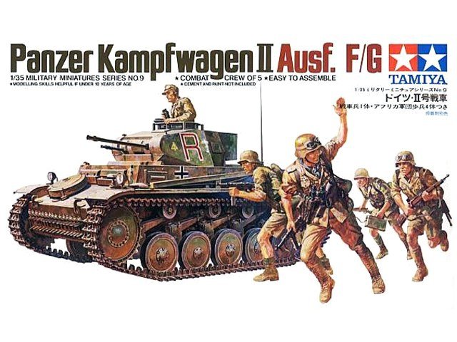 TAMIYA 35009 PanzerKampfWagen II 1/35 – Bild 2