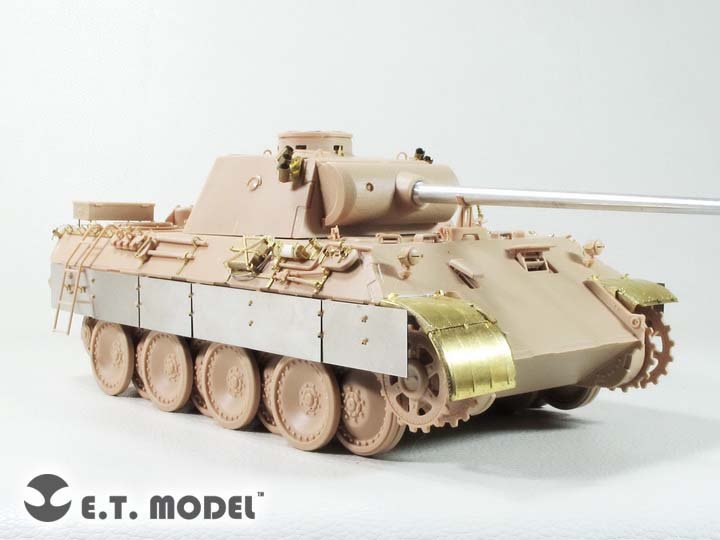 Maquette ET E35-274 Panther D allemand de la Seconde Guerre mondiale (production moyenne/tardive) (pour maquette Meng) 1/35  – image 5