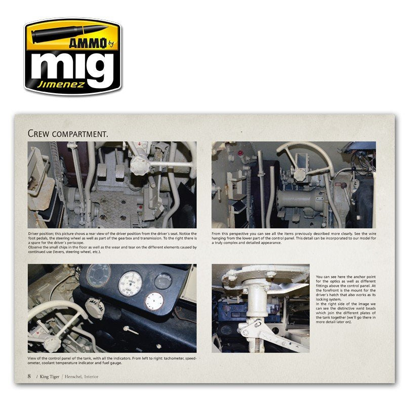 AMMO of Mig Jimenez 6022 KING TIGER - VISUAL MODELERS GUIDE (English) – Bild 3