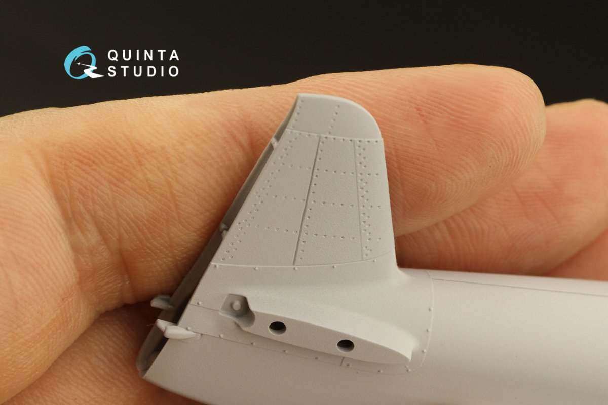 Quinta Studio QP48013 Yak-9D Exterior set (Zvezda) 1/48 – imagen 9