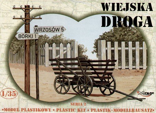 Mirage Hobby 35221 Wiejska droga 1/35