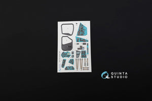 Quinta Studio QD72018 Mi-24P 3D-Printed &amp;amp; colored Interior on decal paper (for Zvezda kit) 1/72 – image 3