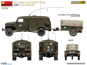 MiniArt 35418 US ARMY K-51 RADIO TRUCK WITH K-52 TRAILER. INTERIOR KIT 1/35 – Bild 12