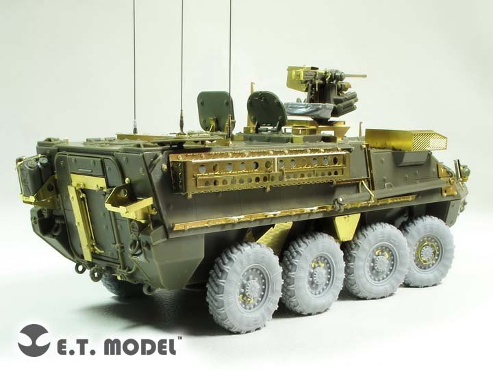 E.T. Model E35-222 US Army M1126/M1130 Stryker ICV (For AFV CLUB kit) 1/35 – Bild 5
