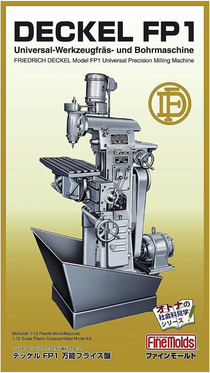 Moules fins 15502 Universal Werkzeug-Fras- und Bohrmaschine Deckel FP1 1/12
