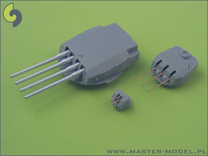 Master SM-350-039 Richelieu armament - 380mm(8pcs), 152mm(9pcs), 100mm(12pcs) barrels – immagine 5