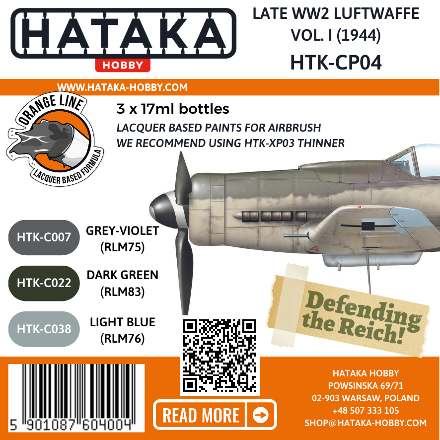 Hataka Hobby HTK-CP04 Late WW2 Luftwaffe vol. I (1944) – immagine 2