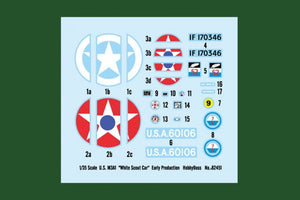 Hobby Boss 82451 US M3A1 Voiture de reconnaissance blanche, première production (1/35) – image 2