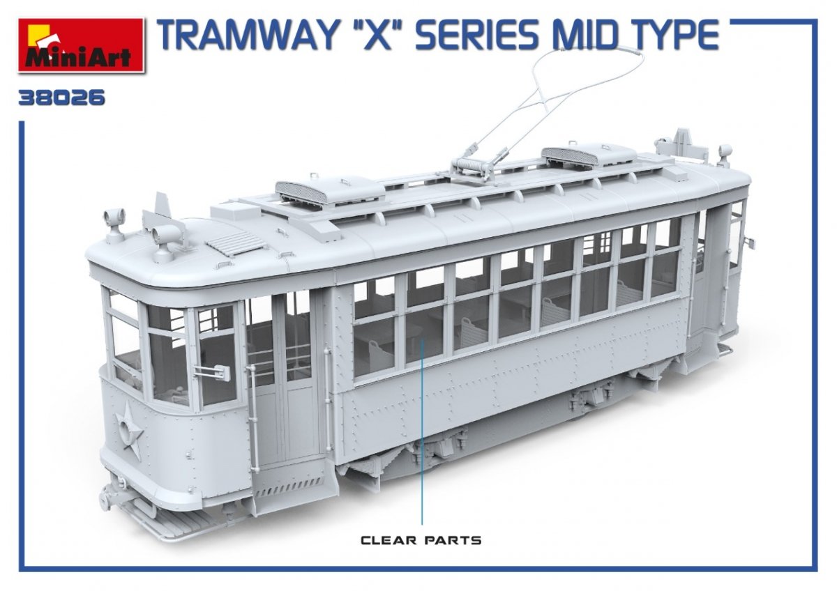 Miniart 38026 Tramway &amp;quot;X&amp;quot; Series 1/35 – image 4