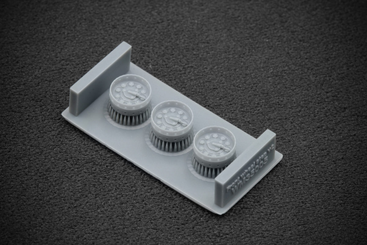 ScaleX WM 35005 GAZ-66 Ordinary wheel set (for Trumpeter) 1/35