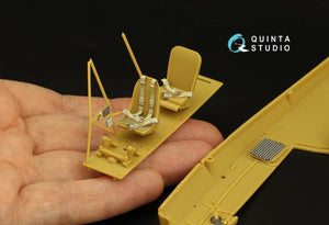Quinta Studio QD35072 Fi 156C 3D-Printed &amp;amp; coloured Interior on decal paper (Hobby Boss (ex-Tristar)) 1/35 – immagine 7
