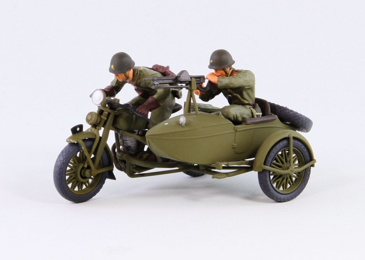 Pit-Road G50 IJA Type 97 Motorcycle Rikuo with Figure 1/35 – Bild 4