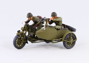 Pit-Road G50 IJA Type 97 Motorcycle Rikuo with Figure 1/35 – Bild 4
