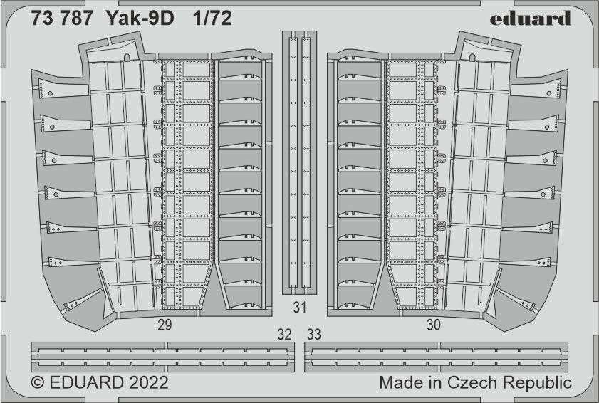 Eduard 73787 Yak-9D ZVEZDA 1/72 – immagine 2