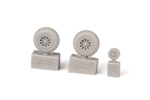 Roues Eduard 672371 P-51D, bande de roulement à blocs, 2 EDUARD 1/72 – image 2
