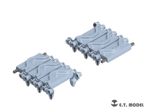 E.T. Model P35-089 WWII US ARMY M4 Sherman T62 Workable Track (3D Printed) 1/35 – immagine 2