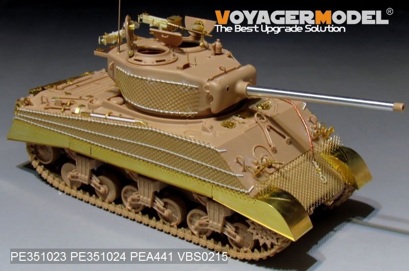 Voyager Model PE351023 WWII US M4A3 (76) w Mid Tank Basic For MENG TS-043 1/35 – immagine 15