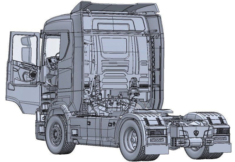 Italeri 3961 Scania S770 4x2 Normal Roof - LIMITED EDITION 1/24 – immagine 7