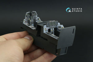 Quinta Studio QDS-32119 F-15E 3D-Printed &amp;amp; coloured Interior on decal paper ( Tamiya ) (small version) 1/32 – immagine 4