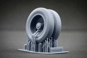 ScaleX WW 35002S ZIS-5 Sagged wheel set (for HobbyBoss) 1/35