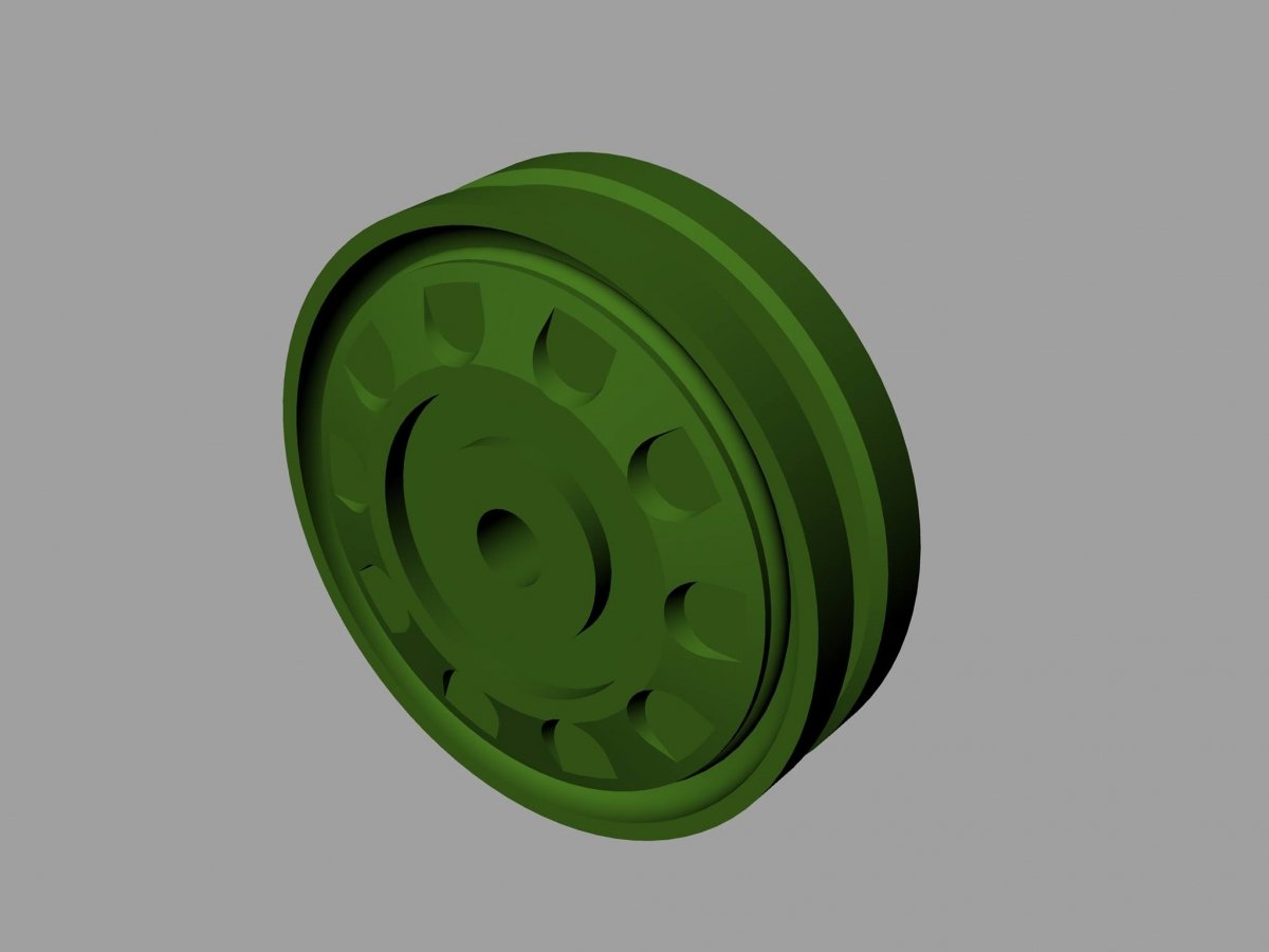 Panzer Art RE35-461 T-64 MBT Road wheels 1/35 – Bild 3