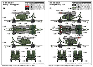 Trumpeter 02354 Soviet 5P71 Launcher with 5V27 Missile Pechora (SA-3B Goa) 1/35 – immagine 3