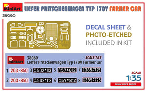 MiniArt 38060 LIEFER PRITSCHENWAGEN TYP 170V FARMER CAR 1/35 – zdjęcie 2