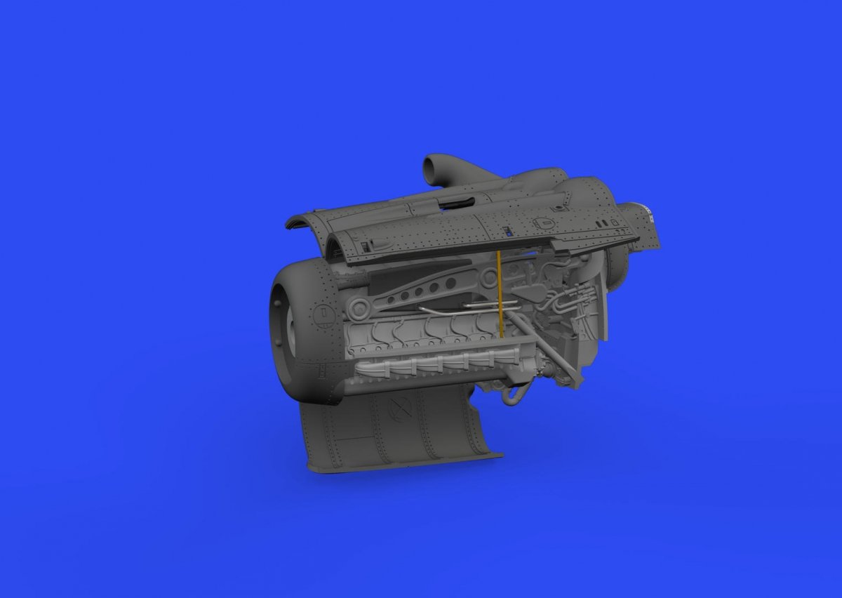Moteur Eduard 672294 S-199 - Maquette imprimée Eduard 1/72  – image 3