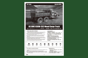 Hobby Boss 83832 US GMC CCKW-352 Wood Cargo Truck – zdjęcie 2