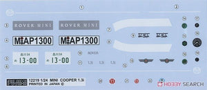 Fujimi 126777 RS-3 Old Mini Cooper 1.3i 1/24 – imagen 3