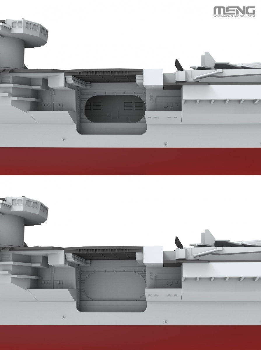 Meng Model PS-010 Aircraft Liaoning 1/700 – zdjęcie 7