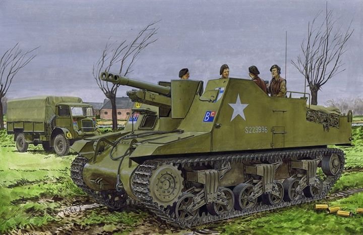 Dragon 6793 Canadian Army Sexton II Late Production 1/35