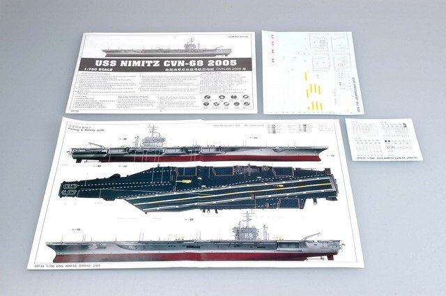 Trumpeter 05739 USS NIMITZ CVN-68 2005 1/700 – zdjęcie 9