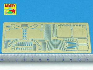 Aber 35A042 Przednie i tylnie błotniki do Tiger II i Jagdtiger 1/35 – immagine 2