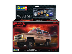 Revell 67724 &amp;#39;Stranger Things&amp;#39; Chevrolet K5 Blazer (Model Set) 1/25 – immagine 3