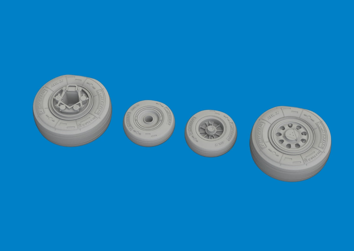 Eduard 6481110 F-35C wheels TAMIYA 1/48 – image 3