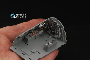 Quinta Studio QD32245 N1K2-J Shidenkai 3D-Printed &amp;amp; coloured Interior on decal paper (Hasegawa) 1/32 – immagine 8