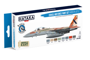 Hataka HTK-BS62 Israeli Air Force paint set (modern jets) 8x17ml
